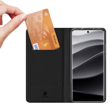 DUX DUCIS Skin Pro Series Taske med Kortspor Xiaomi Redmi Note 14 Pro 5G