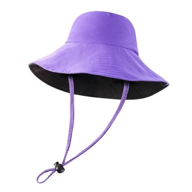 Hat Solhat Mesh Cap med bred skygge - Lilla