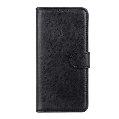 Crazy Horse Pung Standetui til Samsung Galaxy A21s - Sort