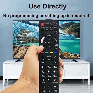 Udskiftning af fjernbetjening til N2QAYB001180 til Panasonic TV