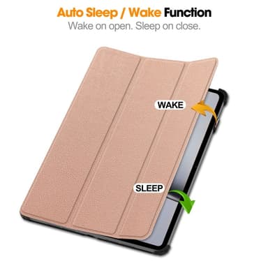 Til OnePlus Pad 2 Tri-fold Stand Wake/Sleep Cover Tabletetui