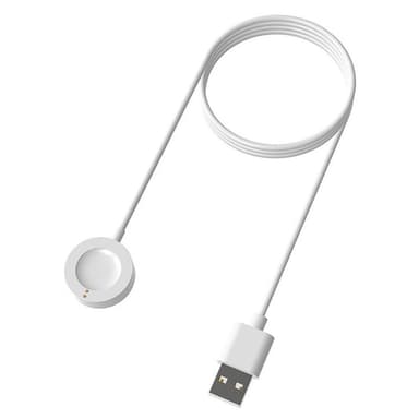 Fossil Gen 4/Gen 5/Gen 6 USB Opladningskabelholder - Hvid