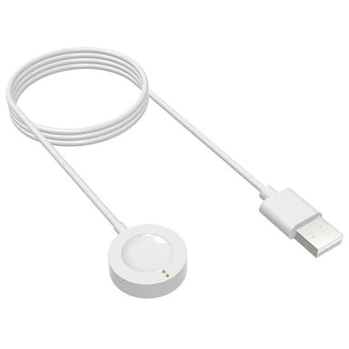 Fossil Gen 4/Gen 5/Gen 6 USB Opladningskabelholder - Hvid