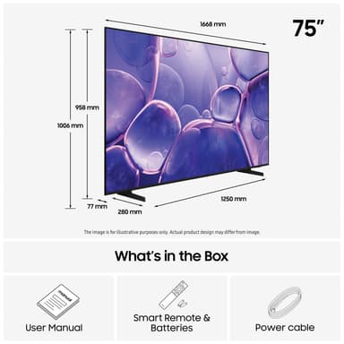 Samsung 75" U8095F 4K smart TV (2025)