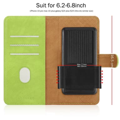 Xiaomi Redmi Note 14 5G Cover Etui Case (Grøn)