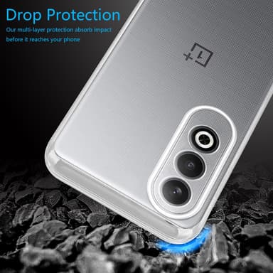 OnePlus CE4 / OPPO K12 Cover Case Etui (Gennemsigtig)