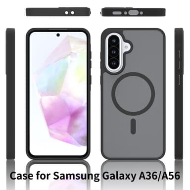 SKALO Samsung A36 5G Skin-touch Hybrid Cover - Pink