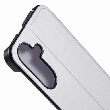 SKALO Samsung A36 5G Clear View Flip Cover - Sølv