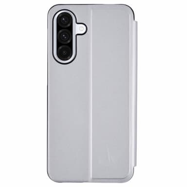 SKALO Samsung A36 5G Clear View Flip Cover - Sølv