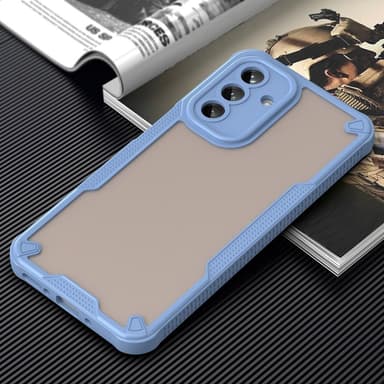 SKALO Samsung A26 5G Armor Hybrid Frosted Cover - Blå