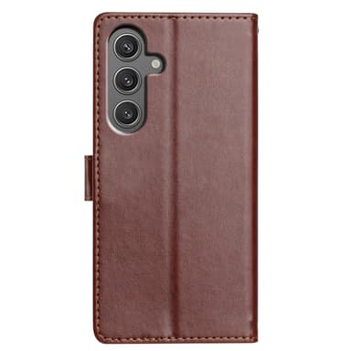 SKALO Samsung A26 5G PU-læder Flip Cover - Brun