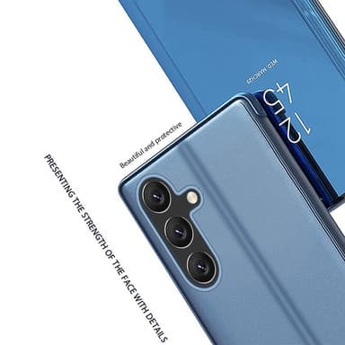 SKALO Samsung A26 5G Clear View Flip Cover - Sort