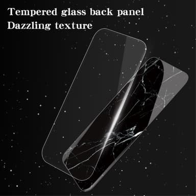 SKALO Samsung A36 5G Marmor Hærdet Glas TPU Cover - #1