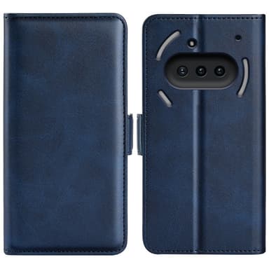 SKALO Nothing Phone (3a) 5G Premium ID Flip Cover - Blå