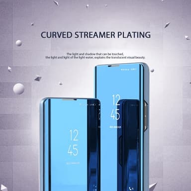 SKALO Samsung A26 5G Clear View Flip Cover - Sort