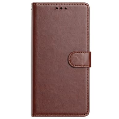 SKALO Samsung A26 5G PU-læder Flip Cover - Brun