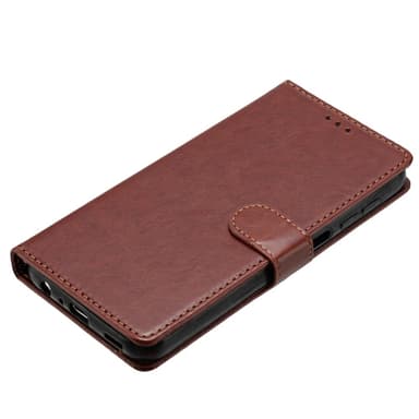 SKALO Samsung A26 5G PU-læder Flip Cover - Brun
