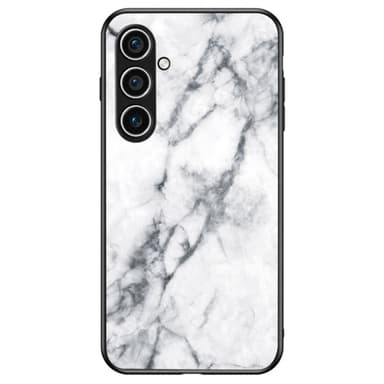 SKALO Samsung A36 5G Marmor Hærdet Glas TPU Cover - #1