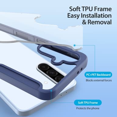 DUX DUCIS Samsung A36 5G Skin X Pro Flip Cover - Blå
