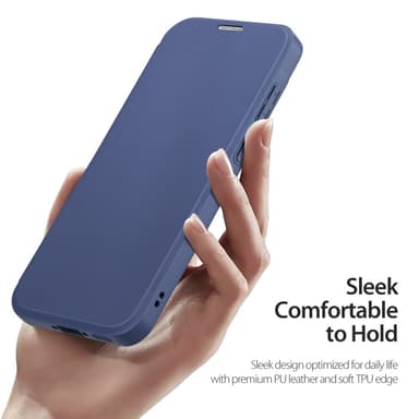 DUX DUCIS Samsung A36 5G Skin X Pro Flip Cover - Blå