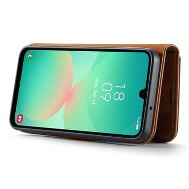 DG MING Samsung A26 5G 2-i-1 Magnet Flip Cover - Brun