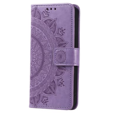 SKALO Samsung A56 5G Mandala Flip Cover - Lilla
