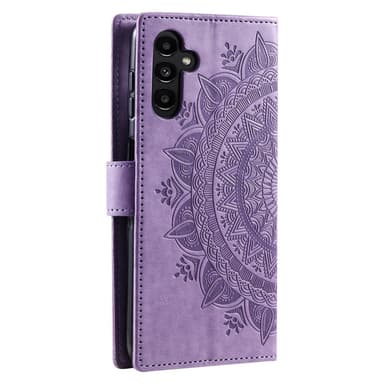 SKALO Samsung A56 5G Mandala Flip Cover - Lilla