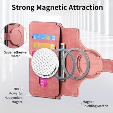 SKALO Samsung A56 5G CASENEO MW-03 Flip Cover - Pink