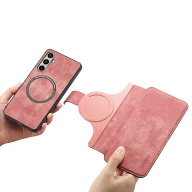 SKALO Samsung A56 5G CASENEO MW-03 Flip Cover - Pink