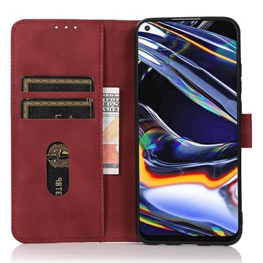 SKALO Samsung A56 5G KHAZNEH Flip Cover - Rød