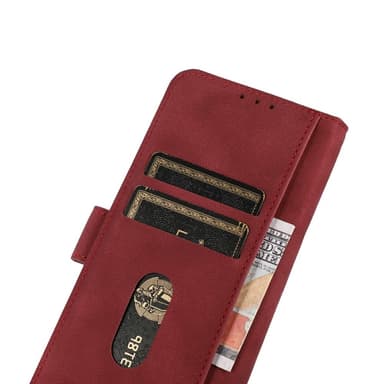 SKALO Samsung A56 5G KHAZNEH Flip Cover - Rød