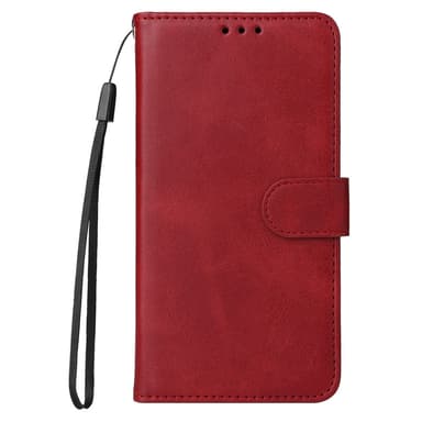 SKALO Samsung A36 5G PU-læder Flip Cover - Rød