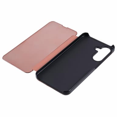 SKALO Samsung A36 5G Clear View Flip Cover - Rosa guld