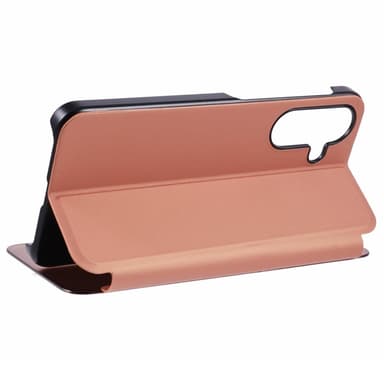 SKALO Samsung A36 5G Clear View Flip Cover - Rosa guld