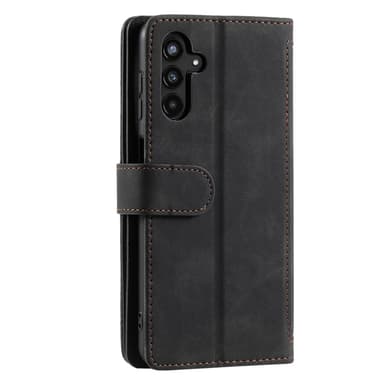 SKALO Samsung A36 5G Big Wallet 9-LOMMER Flip Cover - Sort