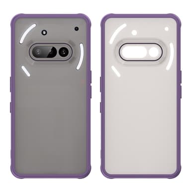 SKALO Nothing Phone (3a) 5G Color Bumper Frosted Cover - Lilla