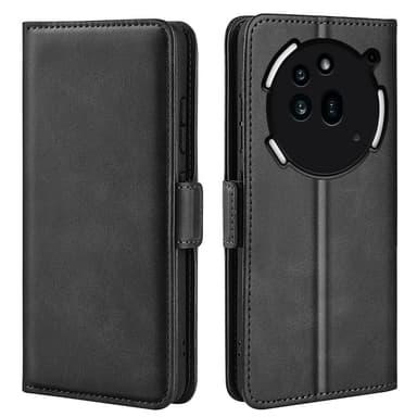 SKALO Nothing Phone (3a) Pro 5G Premium ID Flip Cover - Sort