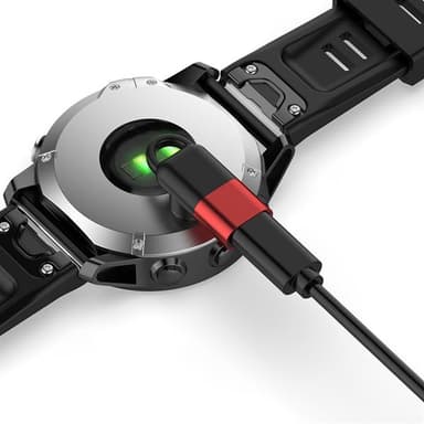 Ladeadapter med Lightning til Garmin Fenix 7 7X 5S 6 6X 6S