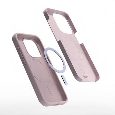 Etteri silikoneetui med MagSafe til iPhone 16 Pro - Lyserød