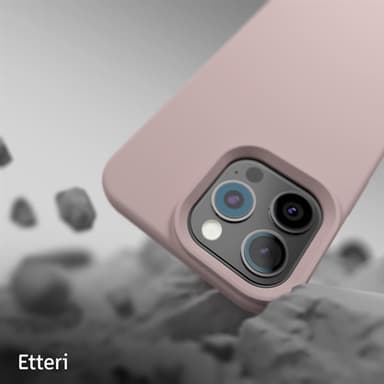 Etteri silikoneetui med MagSafe til iPhone 16 Pro - Lyserød