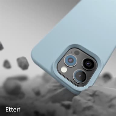 Etteri silikoneetui med MagSafe til iPhone 16 Pro - Lyseblå