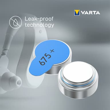 Varta 675 høreapparatsbatterier 7042217 (6-pk)