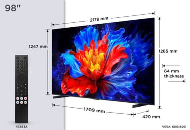 TCL 98" QLED810K 4K QLED TV (2025)