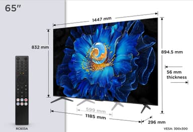 TCL 65" MQLED70K 4K MINI-LED TV (2025)