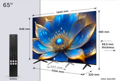 TCL 65" QLED780K 4K  TV (2025)