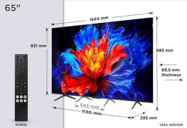 TCL 65" QLED810K 4K QLED TV (2025)