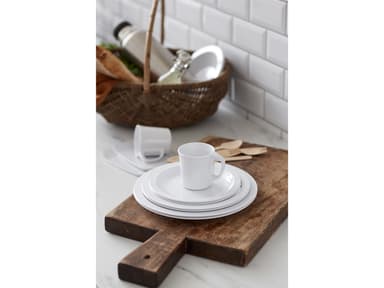 Rosti Hamlet Dyb tallerken Dia. 21 x 3,5 cm Hvid