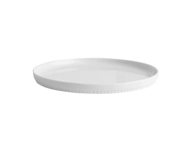 Pillivuyt Tallerken flad lige kant White