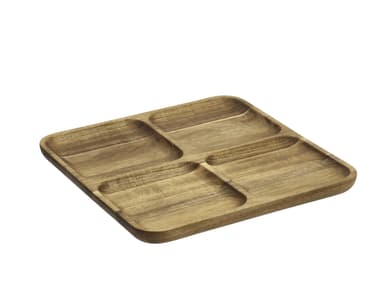 HOLM Serveringsfad 30,5 x 30,5 x 2,5 cm Akacie