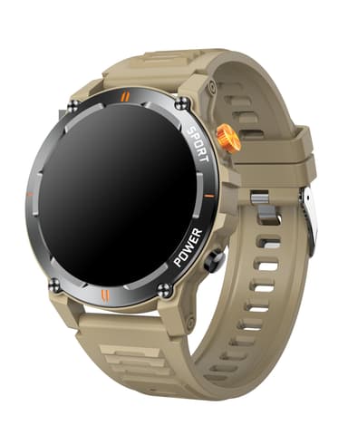 Smart Watch med puls- og blodtryksmåler Gul